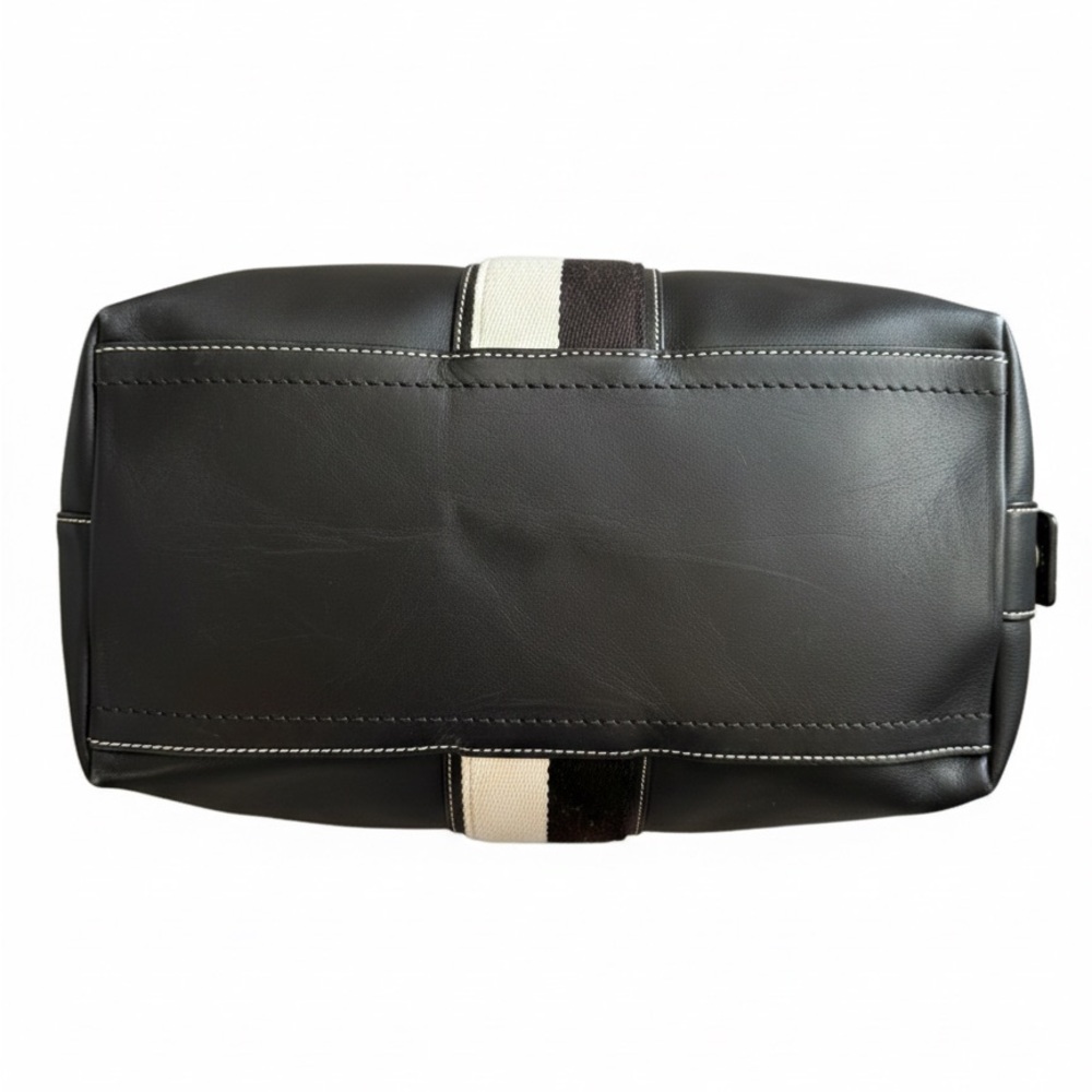 Coach Leather Black and Cream Toiletry Bag - Picture 3 of 7